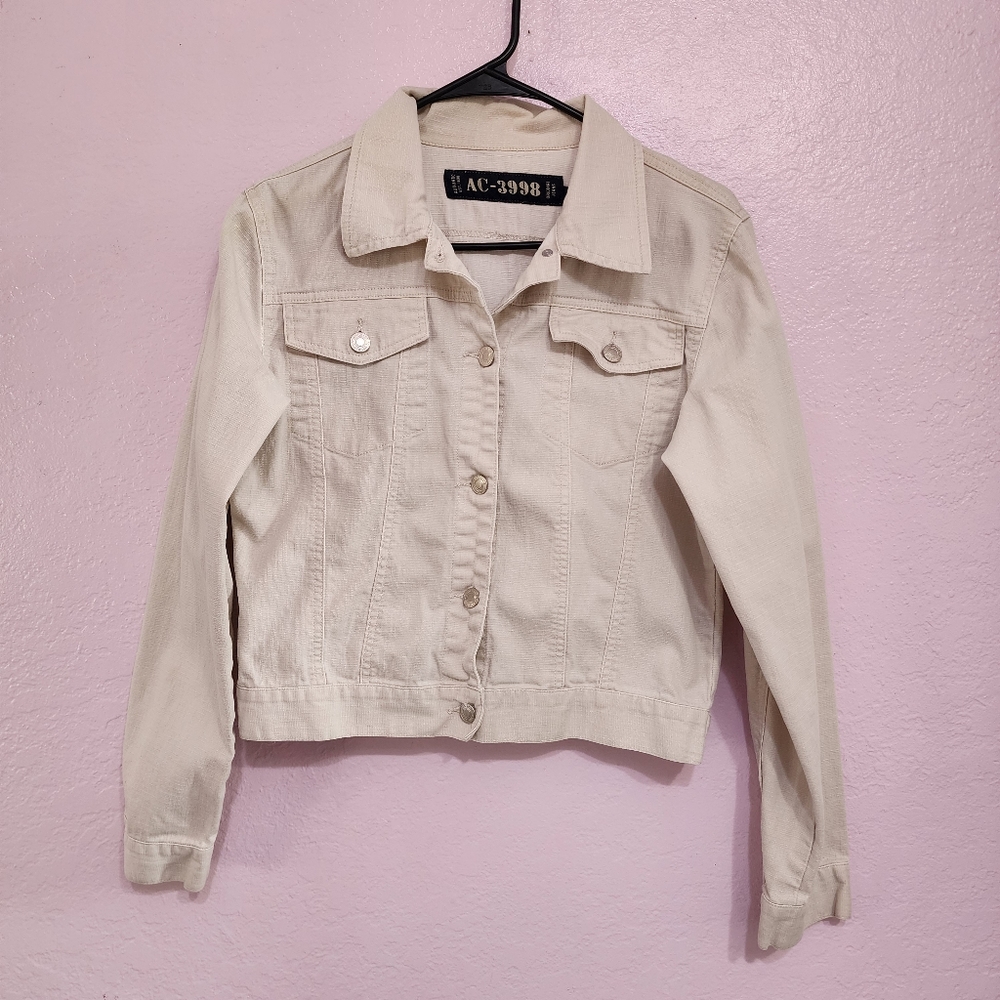 AC-3998 Jeans Long Sleeve (L) Petite